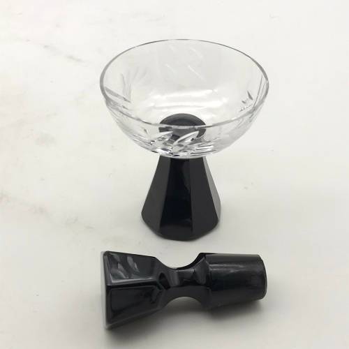 Art Deco Crystal Claret Jug