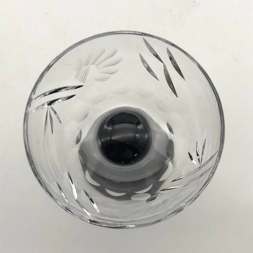 Art Deco Crystal Claret Jug