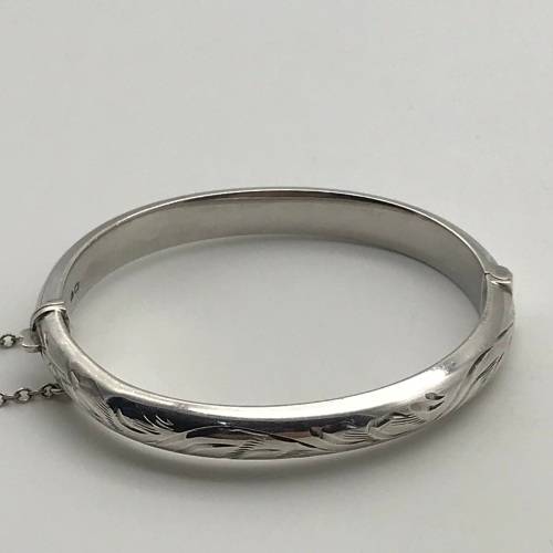 Vintage Sterling Silver `Baby/Christening` Bracelet (1959)