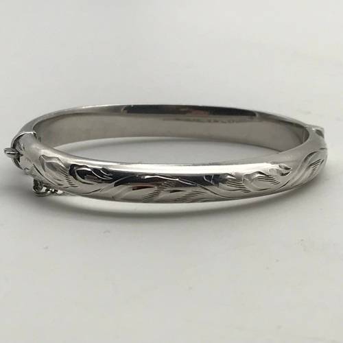 Vintage Sterling Silver `Baby/Christening` Bracelet (1959)