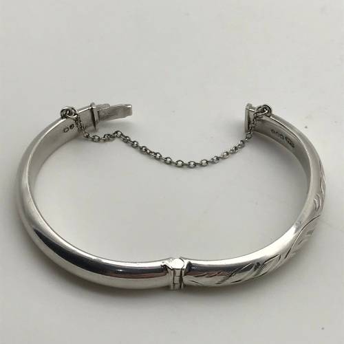 Vintage Sterling Silver `Baby/Christening` Bracelet (1959)