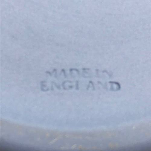 Blue `Wedgwood` Commemorative Jar & Lid