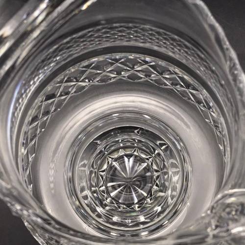 Large Early `Cut-Crystal` Water Jug