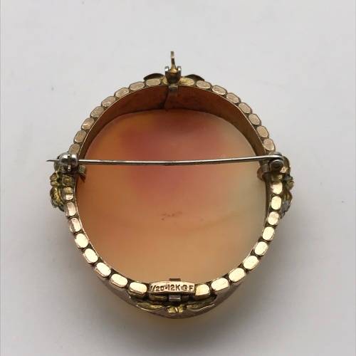 Beautiful Vintage Cameo Brooch or Pendant
