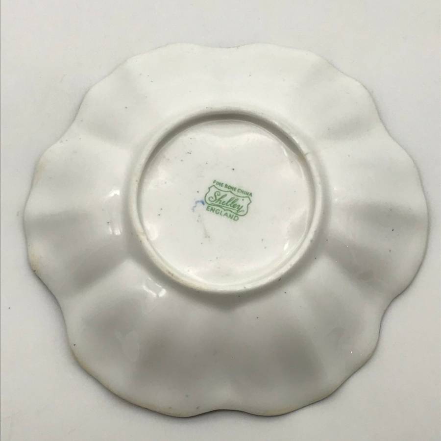 Pretty Early `Shelley` Chintz Pin Dish