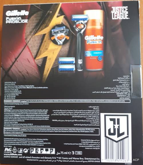 Gillette Fusion ProGlide Flexball Justice League Limited Edition Gift Pack