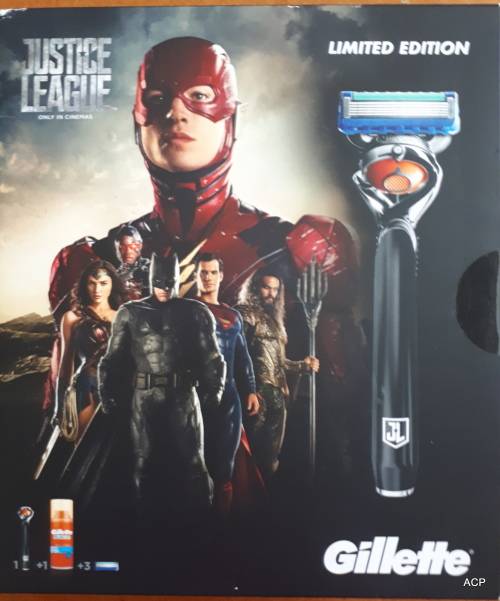 Gillette Fusion ProGlide Flexball Justice League Limited Edition Gift Pack