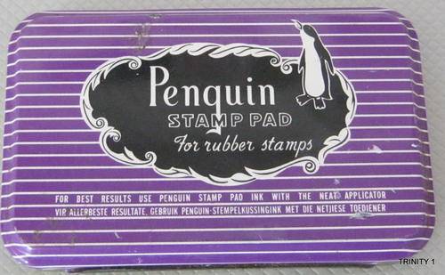VINTAGE PENGUIN STAMP PAD