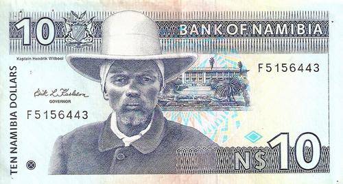 TEN NAMIBIA DOLLARS
