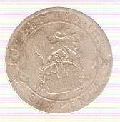 BRITISH SIX PENCE 1921