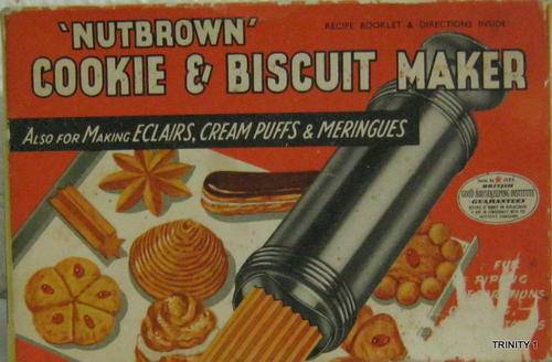 OLD "NUTBROWN" COOKIE AND BISCUIT MAKER