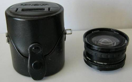 VIVITAR WIDE ANGLE LENS IN CASE 19MM