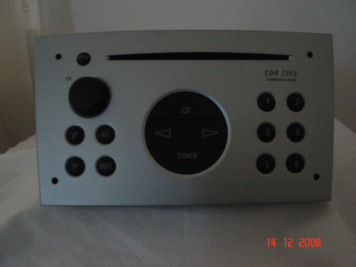 Original OPEL CD/Radio - Siemens VDO Model - FITS Most Opels!!!