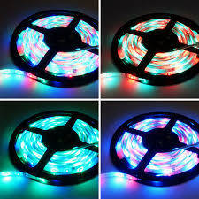 Waterproof 5050 SMD LED RGB Strip Light 5M/ Roll Full Color Changing Lights without remote