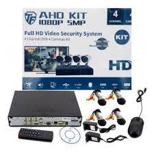 AHD KIT 1080P 5MP 4 channel Camera kit