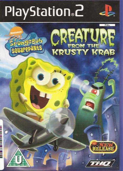 ps2 spongebob squarepants creature from the krusty krab