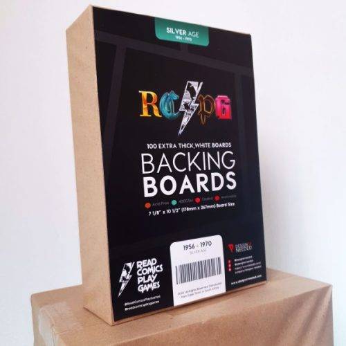 Comic Book Backing Boards - Silver Age