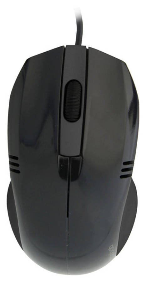 Aggressive design suited for gamers! ---> ESSENCE 3055 OPTICAL MOUSE, USB, BLACK <---