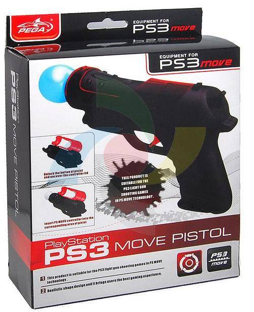 **PLAYSTATION PS3 MOVE HAND PISTOL GUN (BRAND NEW) **