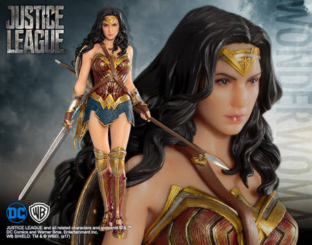 JUSTICE LEAGUE 1/10 Scale WONDER WOMAN ArtFX Collectable Figure