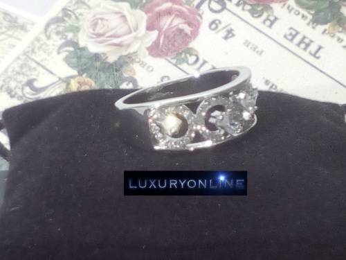 AMAZING! Ring With 1,25 Carat Hand Crafted Simulated Diamonds Size 8; 9 US