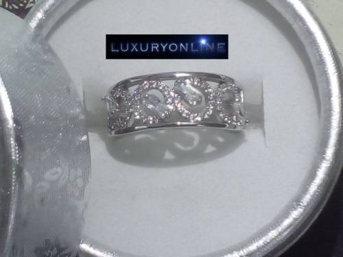 AMAZING! Ring With 1,25 Carat Hand Crafted Simulated Diamonds Size 8; 9 US