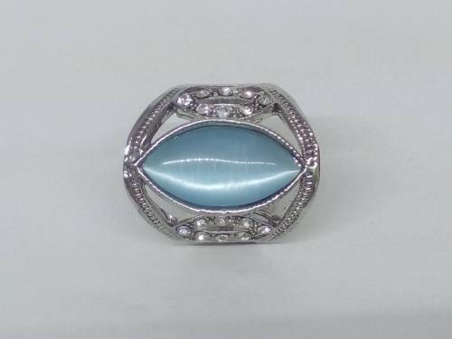 BEAUTIFUL! Ring With Simulated Turquoise Stone Size 7 US