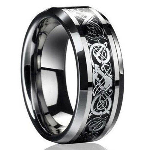100% Pure Titanium Celtic Ring Size 10; 11; 12 US