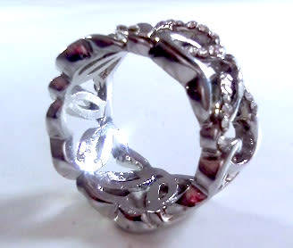 BEAUTIFUL! Ring With 1,25 Carat Simulated Diamonds Size 6 US / L / 16
