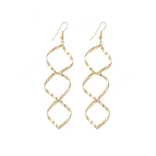 MAGNIFICENT! DNA Dangle Drop Earrings **R 299** (GOLD)