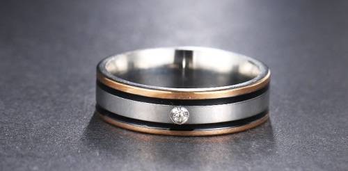 100% Pure Titanium Ring