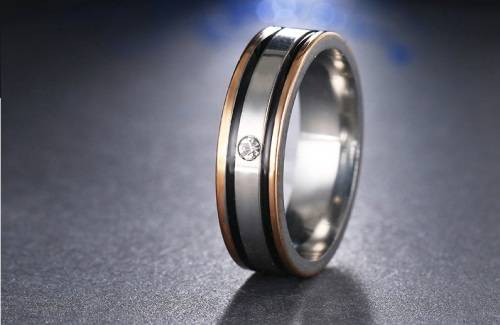 100% Pure Titanium Ring