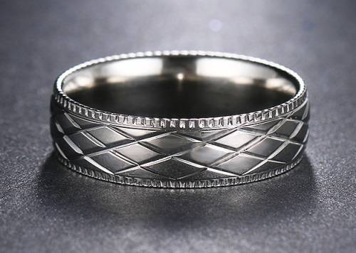 Titanium Ring (SILVER) 6 mm *R 799* Size 11 US