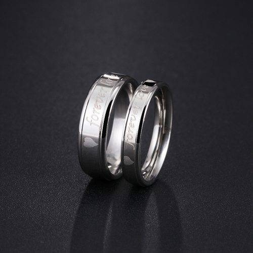 Titanium  "HIS & HERS"  Ring **R 699** Size 7; 8; 9 US