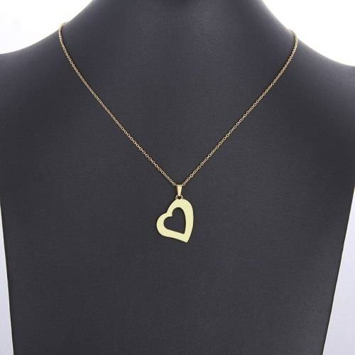 Titanium "Heart" Necklace 45 cm **R 899** (SILVER)