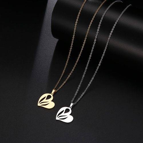 Titanium *|Heart* Necklace 45 cm (SILVER) *R 599*