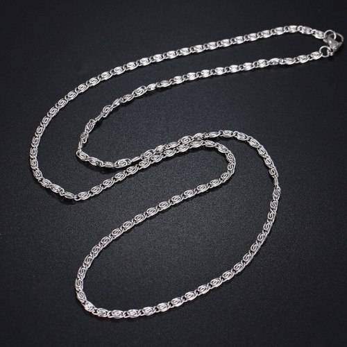 Titanium Snail Chain Necklace 45 cm (SILVER) *R 999*