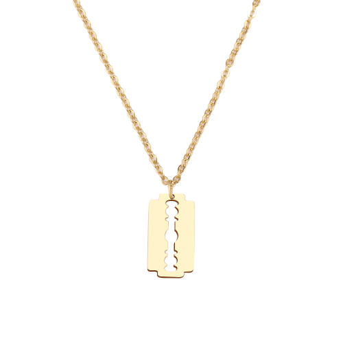 Titanium "Blade" Necklace 45 cm *R 599* (SILVER)