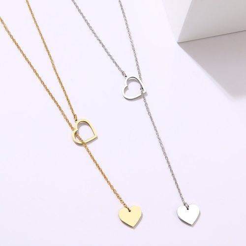 Retail Price: R 1 099 Titanium Hearts Necklace 60 cm (SILVER ONLY)