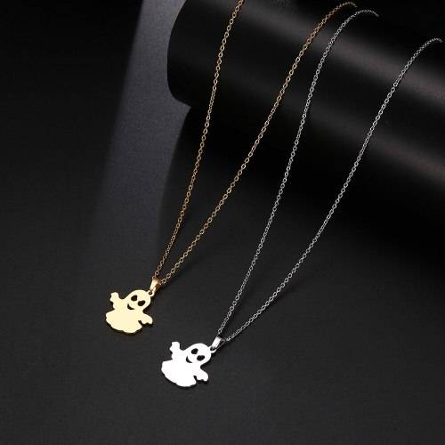 Titanium "Ghost" Necklace  45 cm *R 599* (SILVER/GOLD)