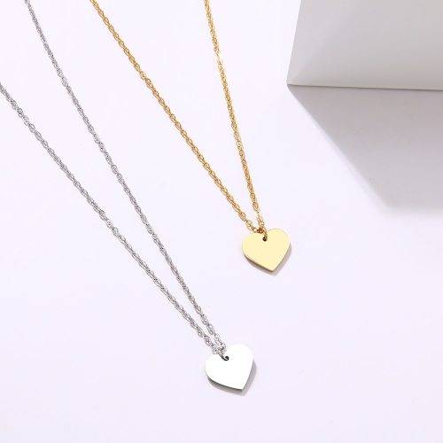 Titanium Hearts Necklace 45 cm *R 899* (SILVER/GOLD)