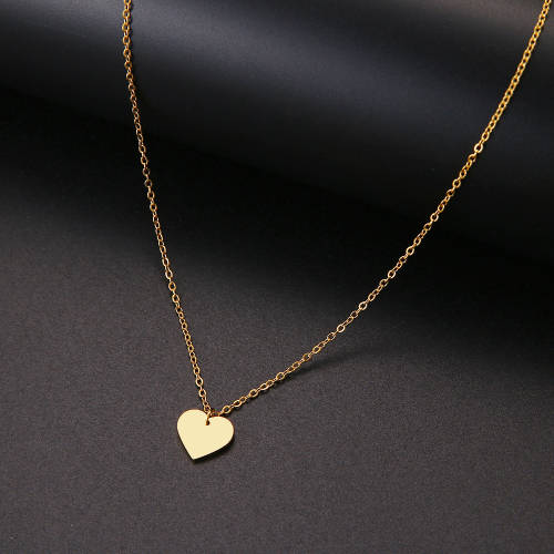 Titanium Hearts Necklace 45 cm *R 899* (SILVER/GOLD)
