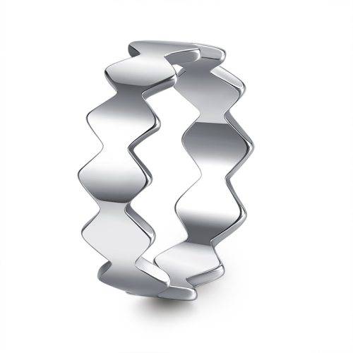 Titanium Ring Size 6; 8; 10 US *R 599* (SILVER)