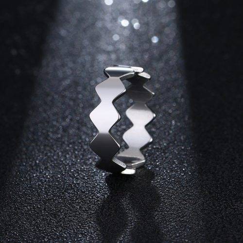 Titanium Ring Size 6; 8; 10 US *R 599* (SILVER)
