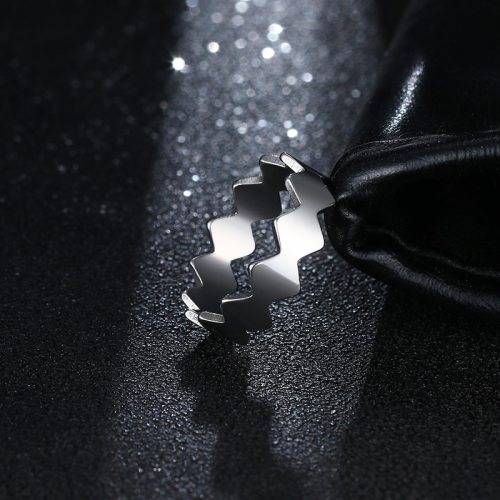 Titanium Ring Size 6; 8; 10 US *R 599* (SILVER)