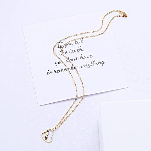 RETAIL PRICE: R 899 Titanium "Love Heart" Necklace 45 cm (GOLD ONLY)