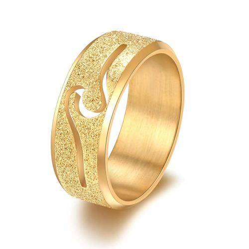 RETAIL PRICE:R1 299 (NEVER FADE) Frosted Titanium Wave Ring Size 10 US (SILVER ONLY)