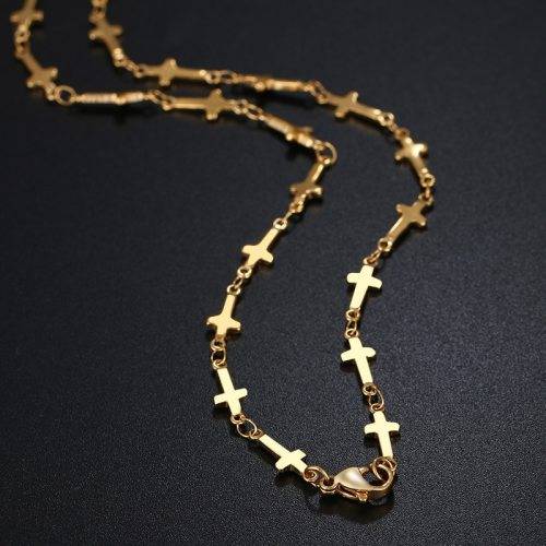 RETAIL PRICE:R1 099 (NEVER FADE) Titanium Cross Necklace 60cm (SILVER ONLY)