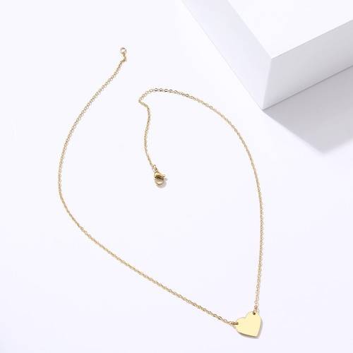 RETAIL PRICE:R 999 (NEVER FADE) Titanium Heart Necklace 45 cm (SILVER ONLY)