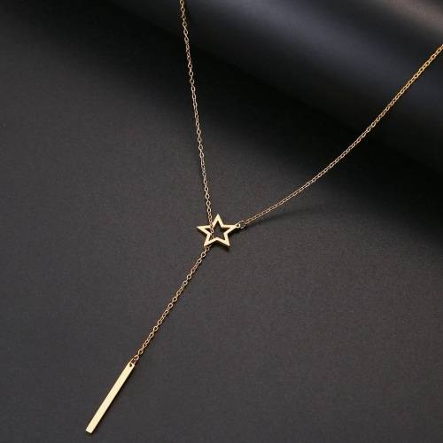 Retail Price: R 1 499 (NEVER FADE) Titanium "Star & Stick" Necklace 60 cm (SILVER ONLY)